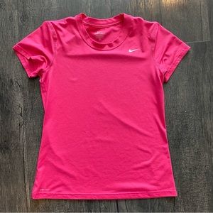 Nike dri-fit size Medium pink t-shirt